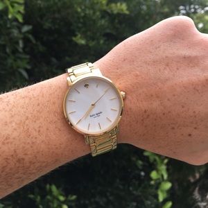 Kate Spade gold watch - used & in great condition!